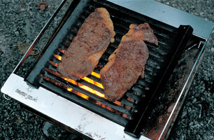 鋳鉄製グリドルでステーキを焼く_004